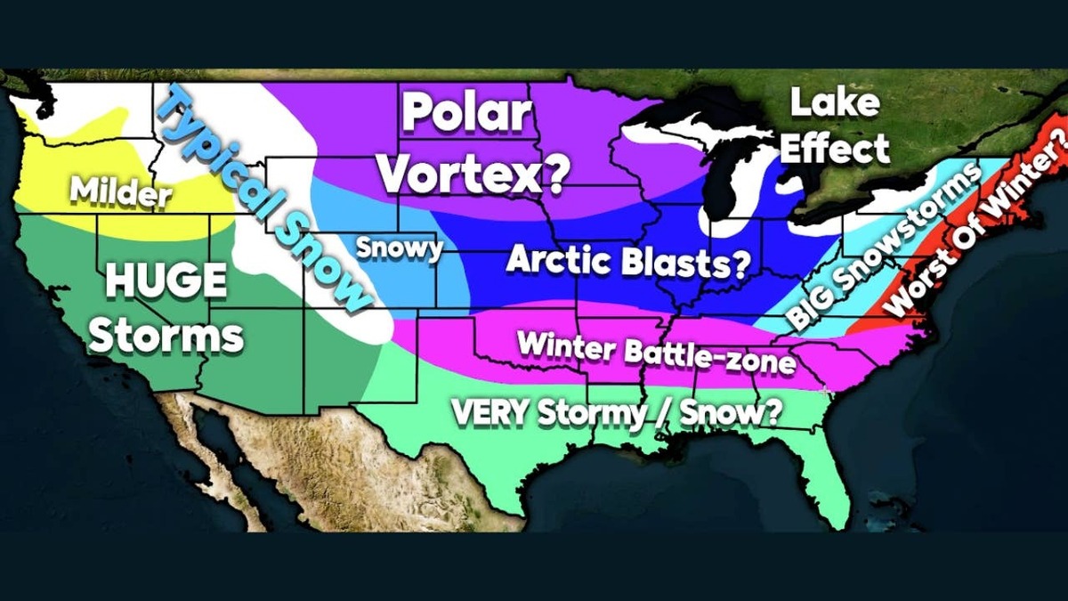 New Maps Forecast Winter 26/27 as El Niño Strengthens