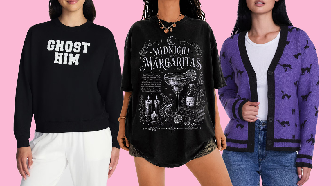 Boo! Walmart Has Tons of Festive, Funny Halloween Tops, Starting at $8 
