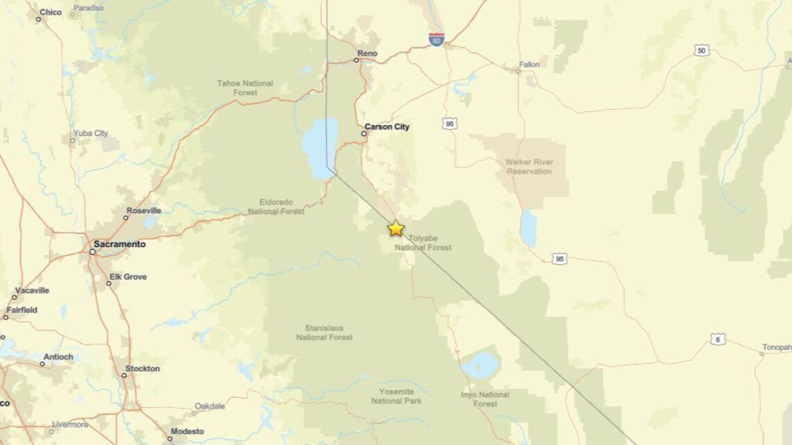 Update: 2.3 magnitude earthquake detected near Markleeville, CA on Sept. 29 
