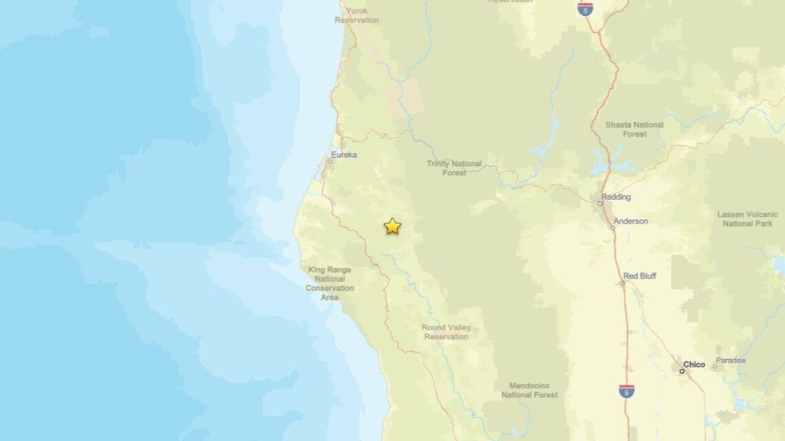 Update: 2.0 magnitude earthquake reported near Rio Dell, CA on Aug. 13 