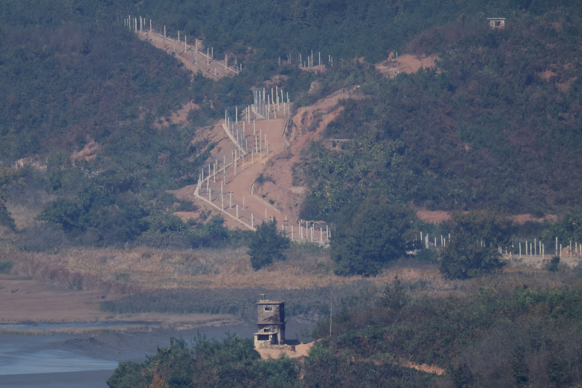 North Korean artillery pointed south stirs concern at border ...