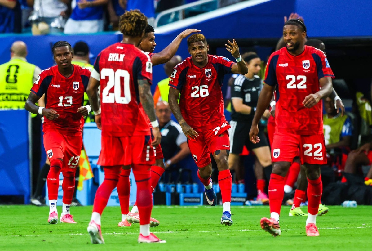  Cape Verde's Helio Varela celebrates after scoring to make it 2-2 during a 2026 FIFA World Cup Group H match between Uruguay and Cape Verde at the Miami Stadium, on June 21, 2026, in Miami, United States. (Photo by Craig Williamson/SNS Group via Getty Images) Photo by Craig Williamson/SNS Group via Getty Images