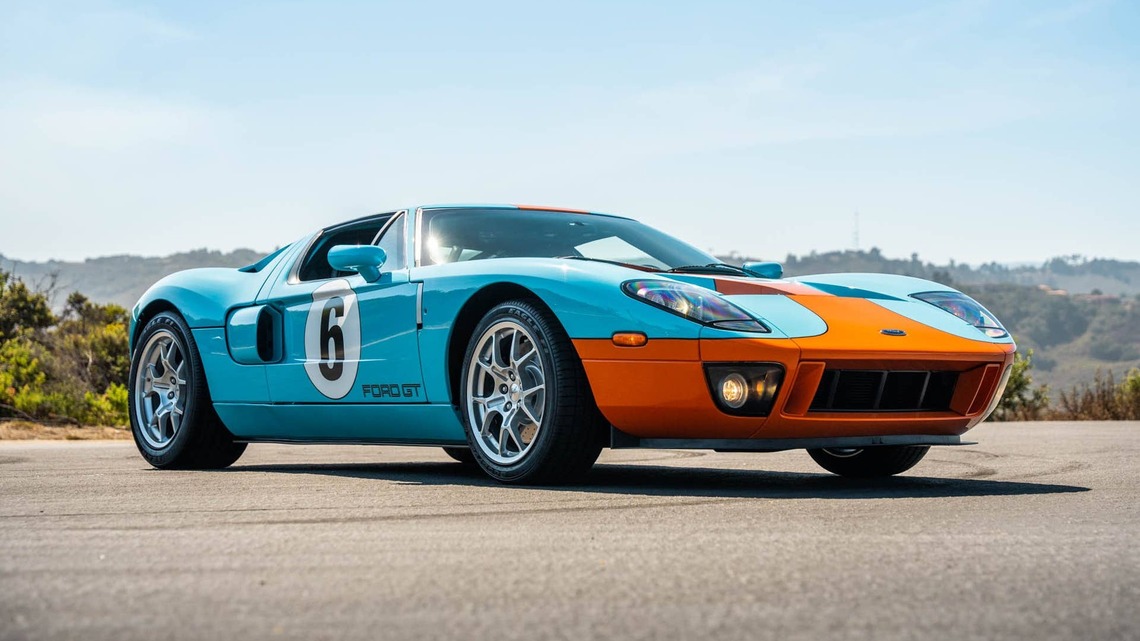 2006 Ford GT Heritage Edition for Sale With 559 Miles
