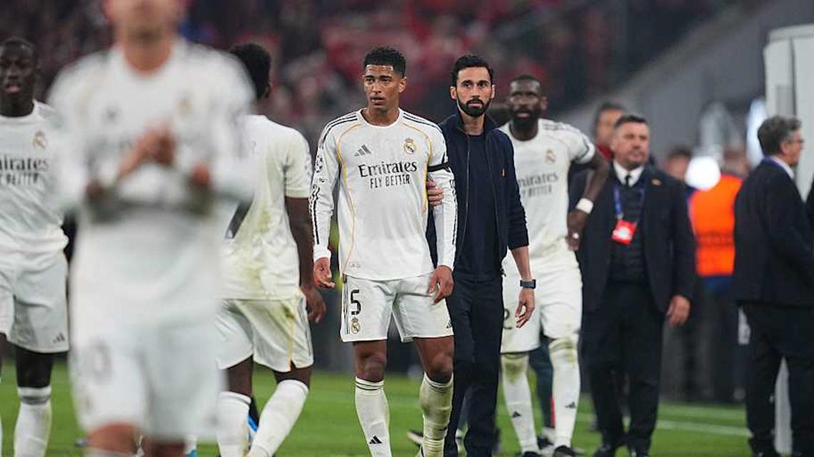  Arbeloa didn't hide his frustration at full time. | Ulrik Pedersen/NurPhoto/Getty Images 