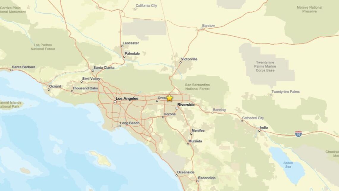 Update: Earthquake shakes region close to Fontana, CA on Oct. 8 - 2.7 magnitude registered 