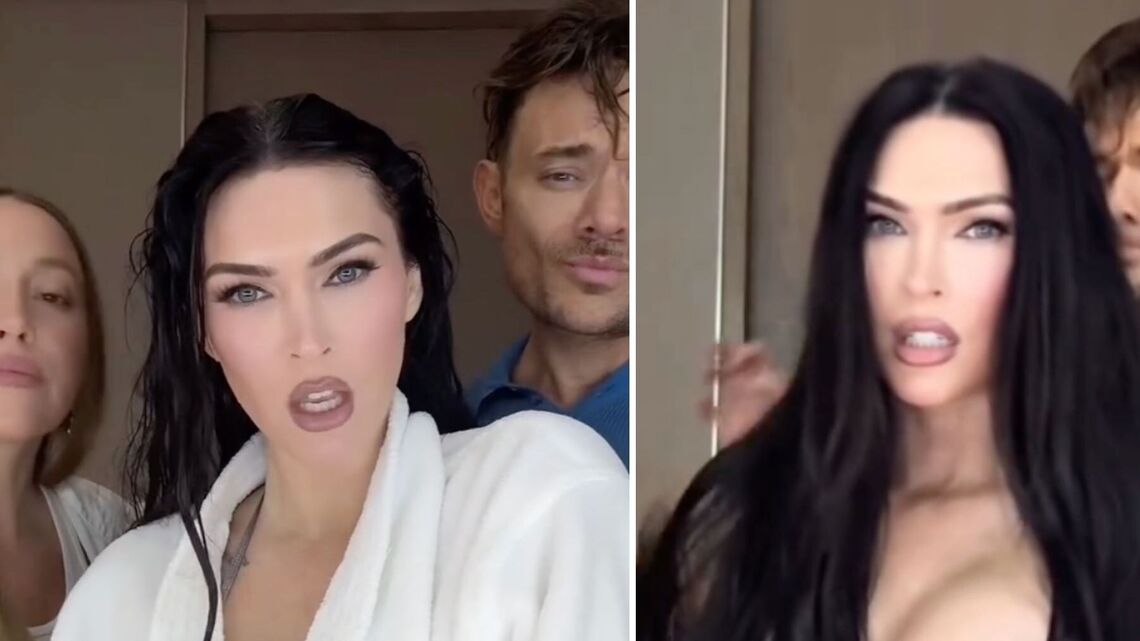 Megan Fox Shows Off Glamorous Waist-Grazing Hair After Blowout in Rare Video 
