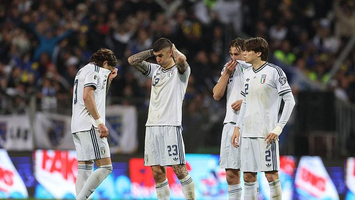  Italy failed to qualify for another World Cup in 2026. | Claudio Villa/FIGC/Getty Images 