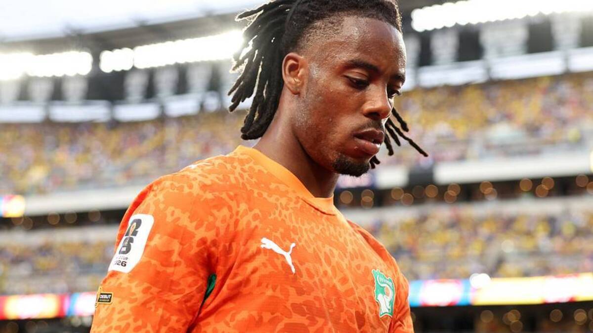  Elye Wahi and Côte d'Ivoire are up against Germany next. | Joosep Martinson/FIFA/Getty Images 