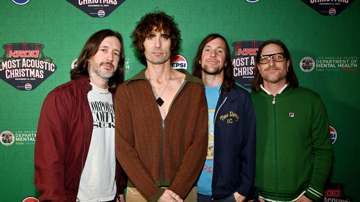 (L-R) Nick Wheeler, Tyson Ritter, Mike Kennerty and Chris Gaylor of The All-American RejectsLester Cohen / Contributor