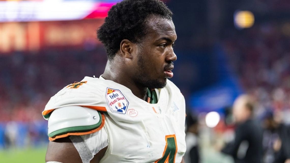 Report: Miami DE Rueben Bain Jr. drove in '24 fatal crash