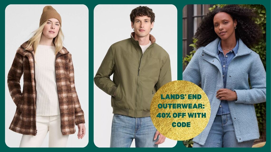 Gear Up for Fall Weather: Lands' End Is Offering 40% Off Outerwear With Code 