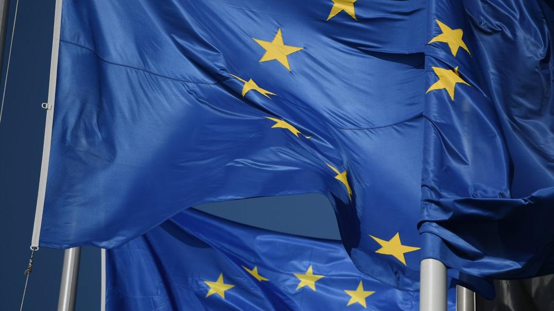 European Union ambassadors unanimously backed a long-delayed $106 billion loan to help Ukraine keep defending itself when they met in Brussels on Wednesday, along with a 20th package of sanction on Russia. File photo by Patrick Seeger/EPA-EFE