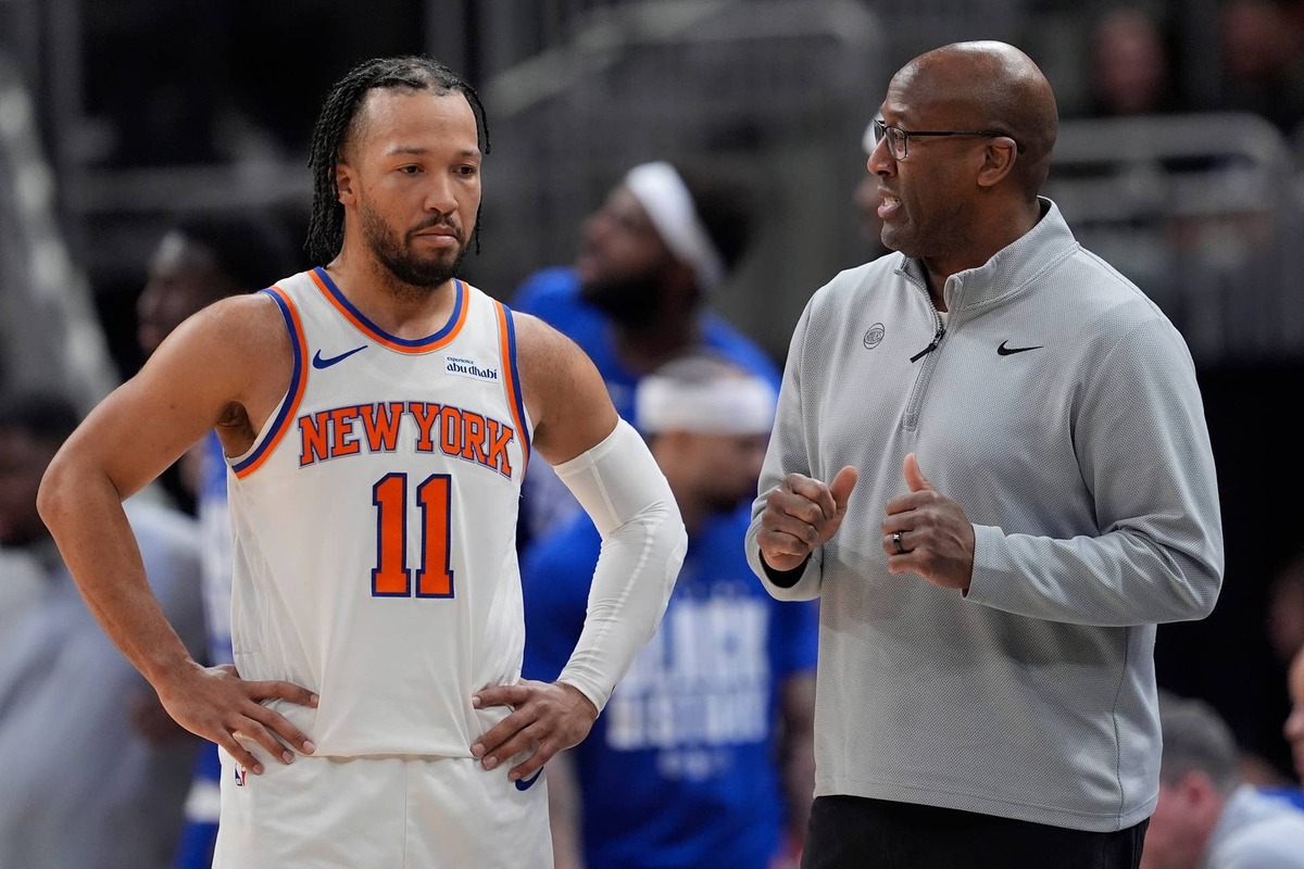 Knicks head coach Mike Brown and superstar Jalen Brunson have built a strong relationship in a short period of time. 