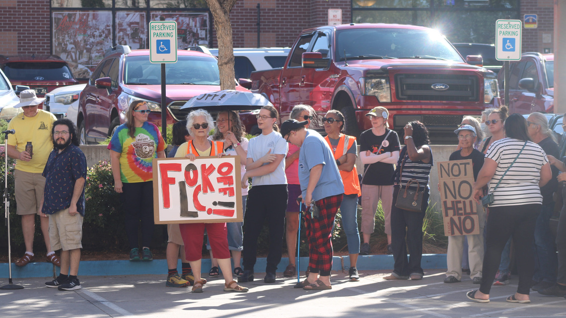 Pueblo residents protest Flock cameras, AI surveillance use 