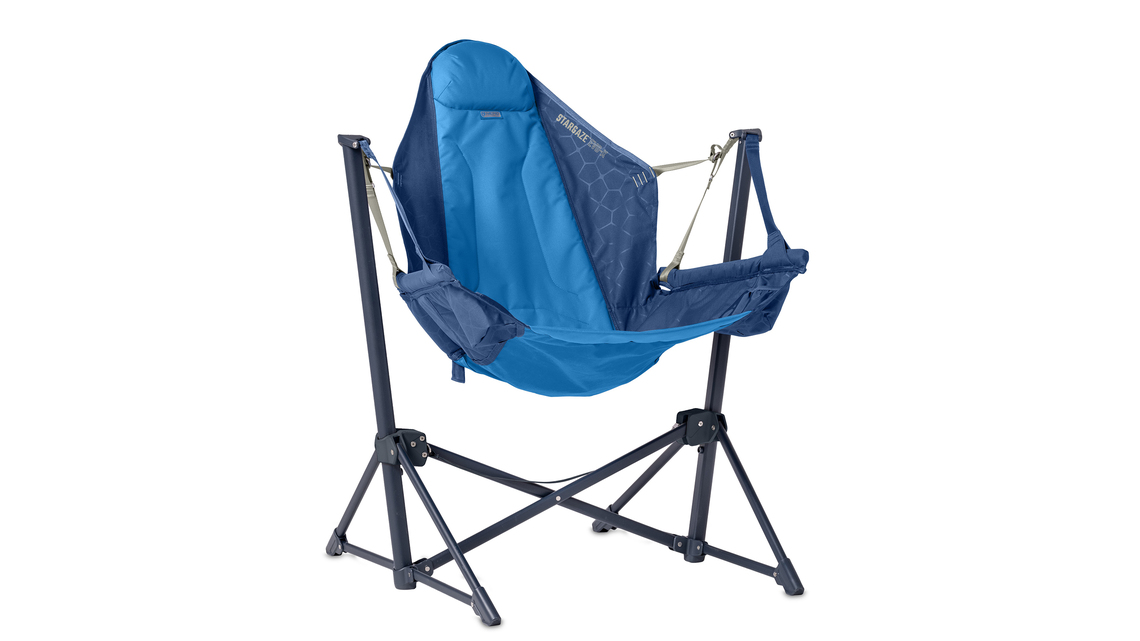 Take a load off on your camping trips with Nemo's snazzy and relaxing Stargaze chair