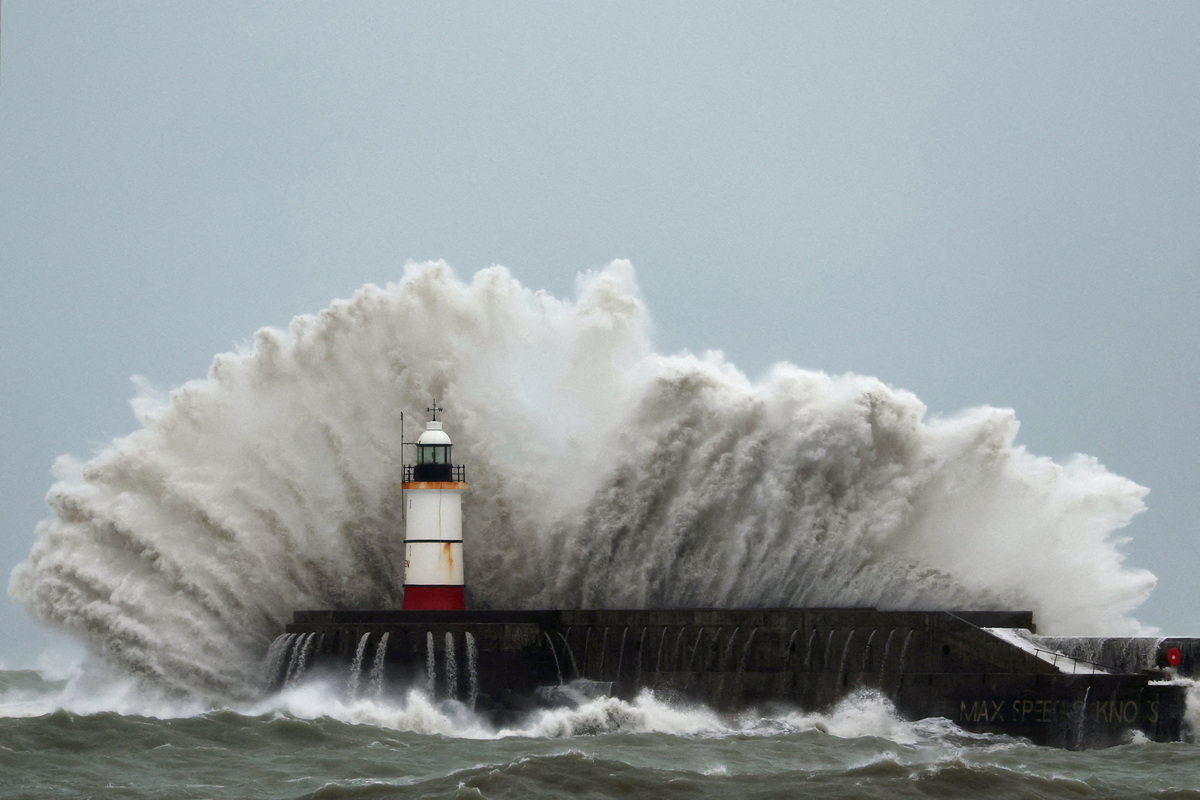 Storm causes power outages and traffic disruptions in France and ...