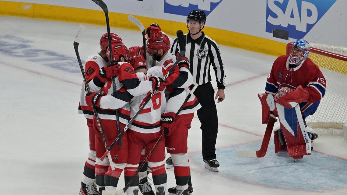 First-period spree brings Hurricanes to verge of Stanley Cup Final 