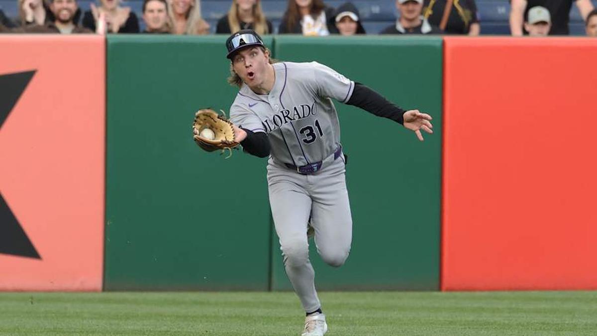  Jake McCarthy's catch and Oneil Cruz's baserunning led to an unusual play. | Charles LeClaire-Imagn Images 