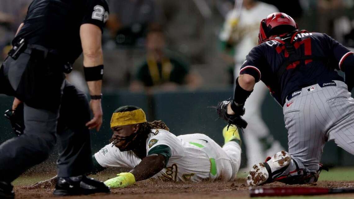 Athletics turn in complete effort to defeat Twins