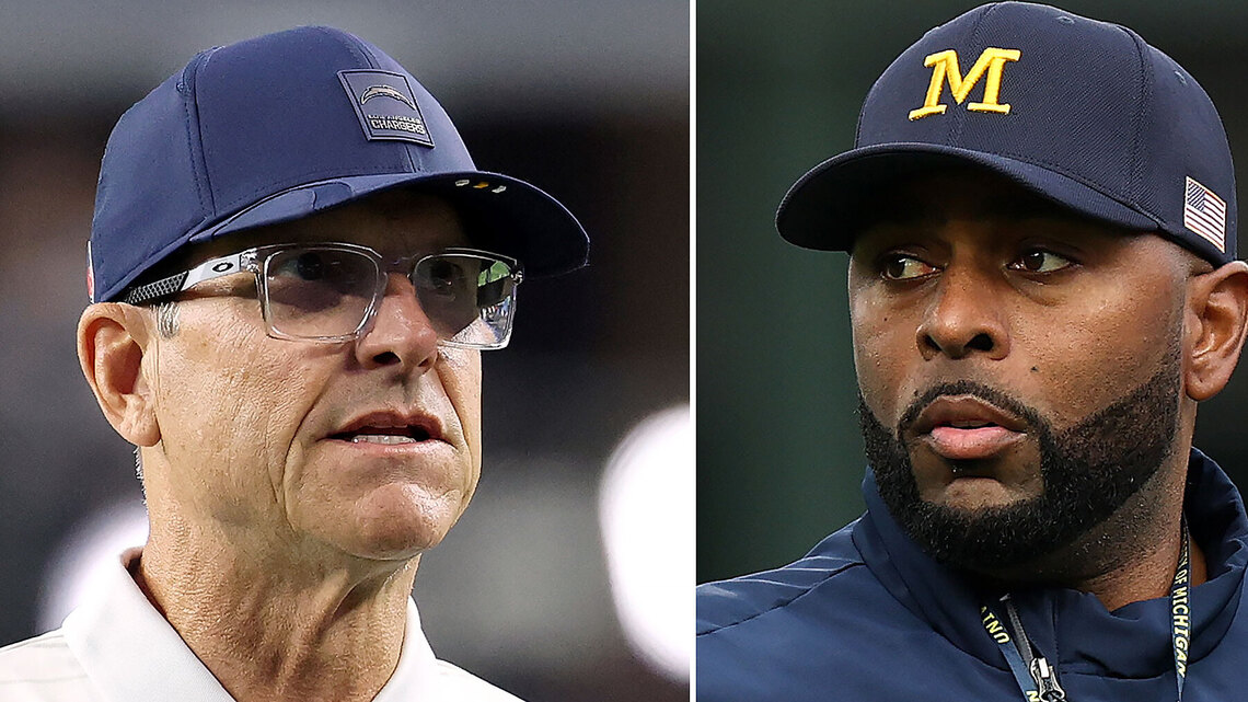 Jim Harbaugh's Attorney Reacts to Claim He Aided in Sherrone Moore Abortion 