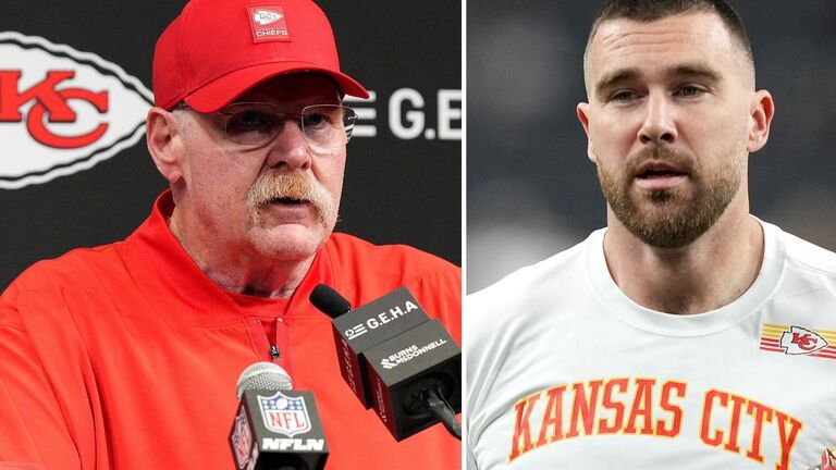 Andy Reid Addresses Claims That Travis Kelce's Wedding Is a Distraction 