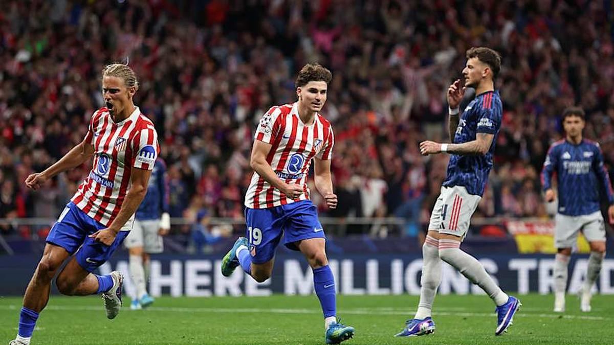  Julian Álvarez is fit after drawing Atléti level in the first leg. | Julian Finney/UEFA/Getty Images 