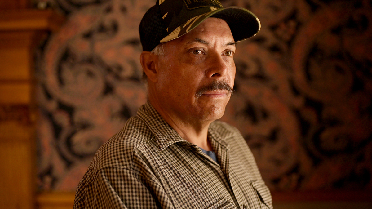 Javier Campos poses for a portrait at his lawyer's office in Denver on Friday, April 10, 2026. Campos spent nearly 100 days in the ICE detention facility in Aurora, Colorado, but was freed after his attorney, Hans Meyer, filed a habeas corpus motion arguing he was begin wrongfully detained. His immigration case is still underway. (Hyoung Chang/The Denver Post/TNS)