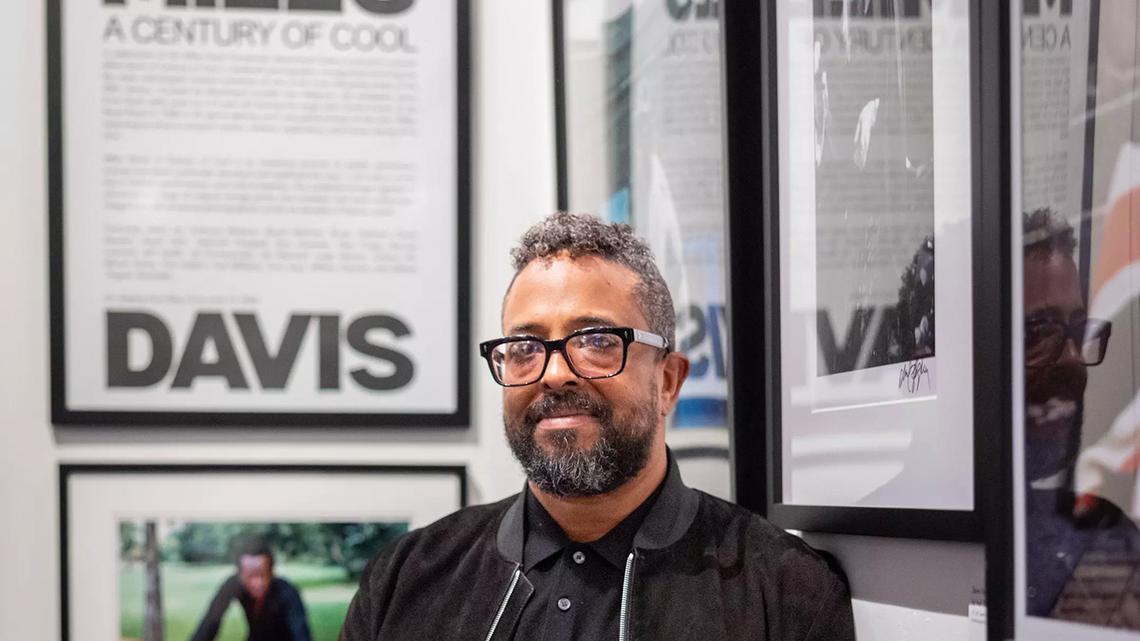 This Miles Davis centennial exhibit features photos even his family had never seen 