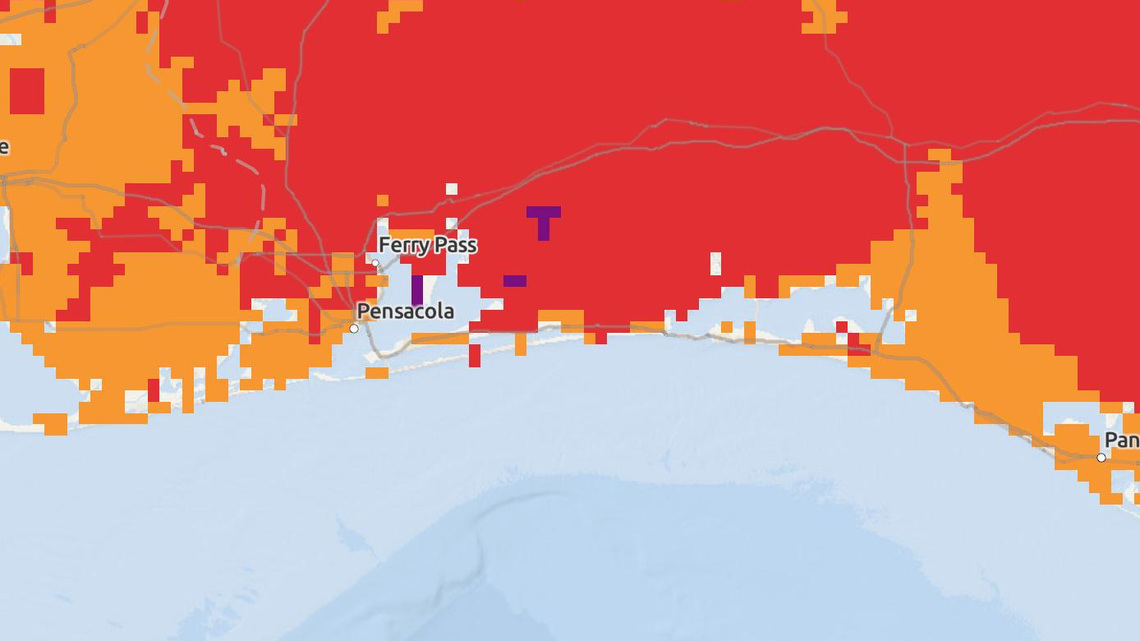 Pensacola sees dangerous heat risk on July 4 