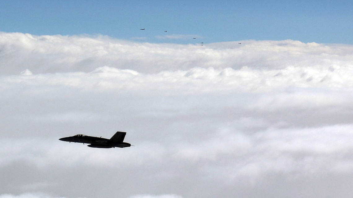 Swedish, Finnish fighter jets intercept group of Russian military aircraft