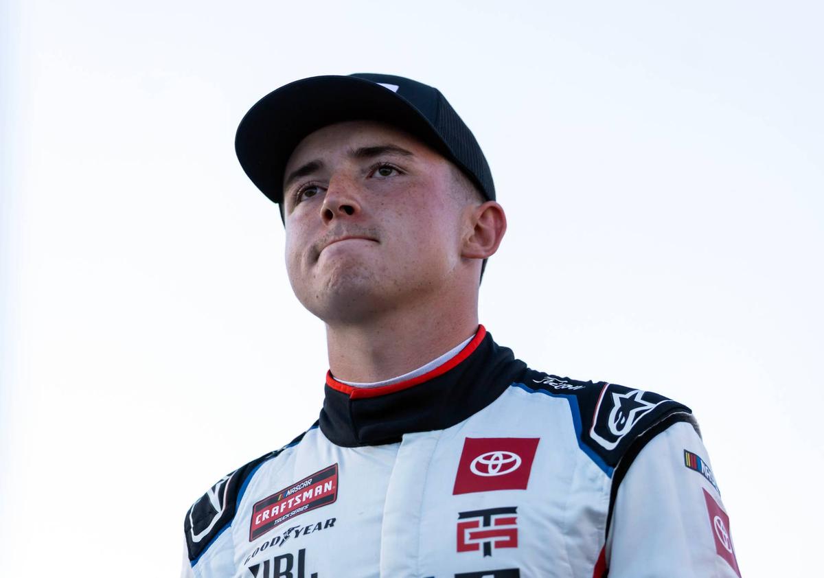  Brent Crews at Phoenix Raceway in 2025. Mark J. Rebilas-Imagn Images