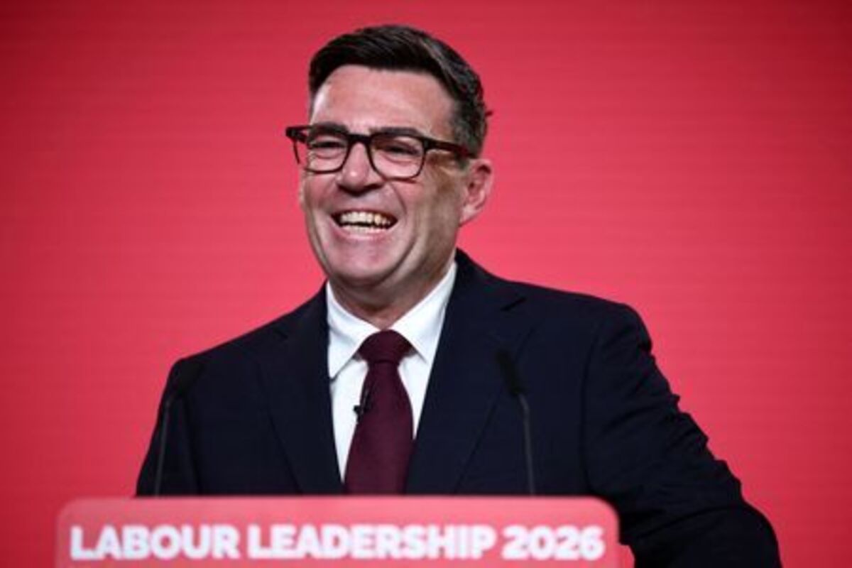 Andy Burnham speaks after being confirmed as the Labour Party's new leader and the country's next Prime Minister, during 'Labour's Special Conference' in London, Britain, July 17, 2026. HENRY NICHOLLS/Pool via REUTERS