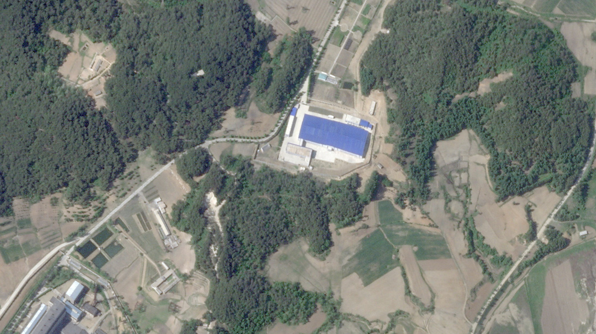 A satellite image shows a nuclear material production factory, in Yongbyon, North Korea, May 17, 2026. 2026 Planet Labs PBC/Handout via REUTERS