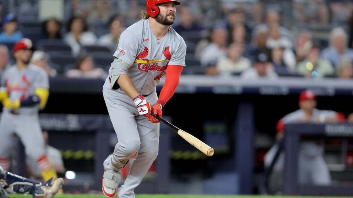 Alec Burleson blasts 3 homers to power Cardinals past Yankees