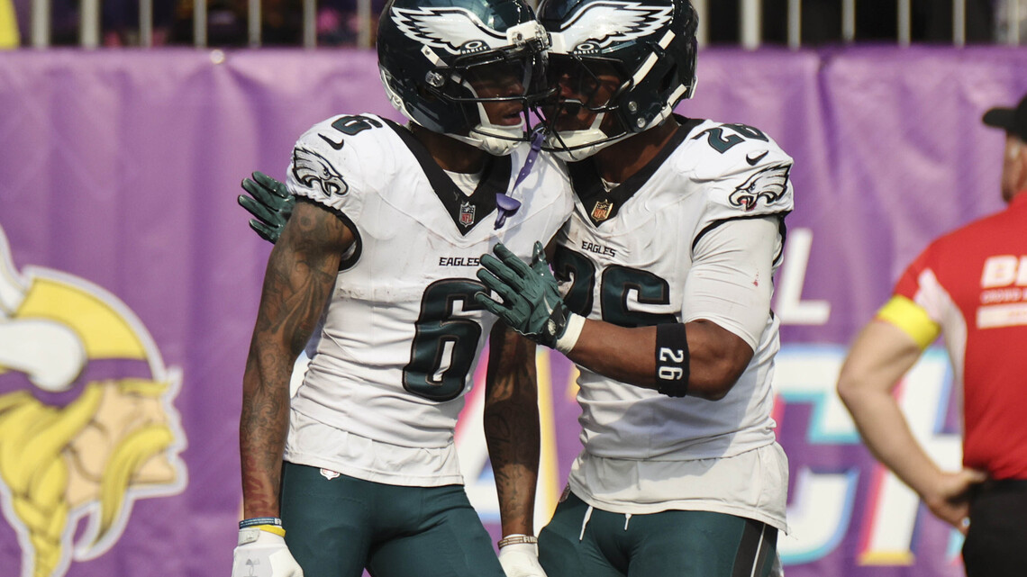Saquon Barkley, DeVonta Smith officially ruled out for Eagles' London meeting with Jaguars 