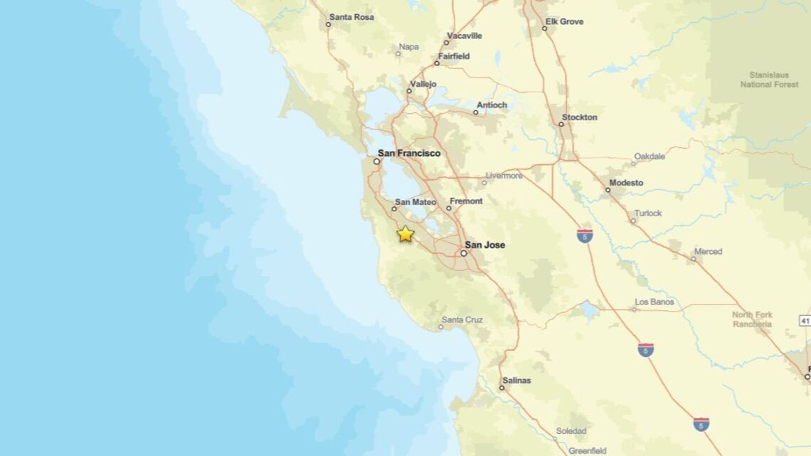 Update: 2.5 magnitude earthquake shakes near Woodside, CA on Sept. 13