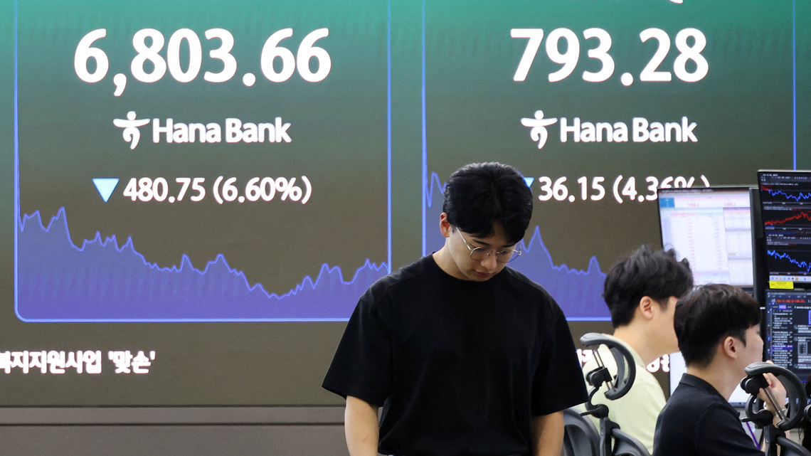 Analysis-Korean 'ants' swarm back to Wall Street as KOSPI rout dents homecoming drive 