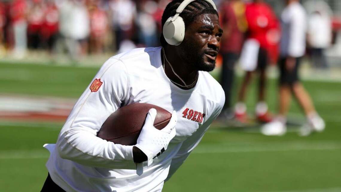 49ers WR Brandon Aiyuk posts 'Go Commanders'