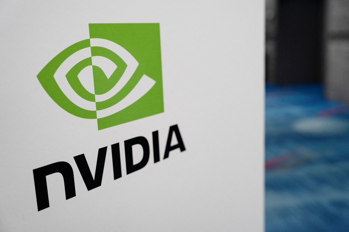 The Nvidia Corporation's logo during the CERAWeek energy conference 2026 in Houston, Texas, U.S., March 24, 2026. REUTERS/Danielle Villasana