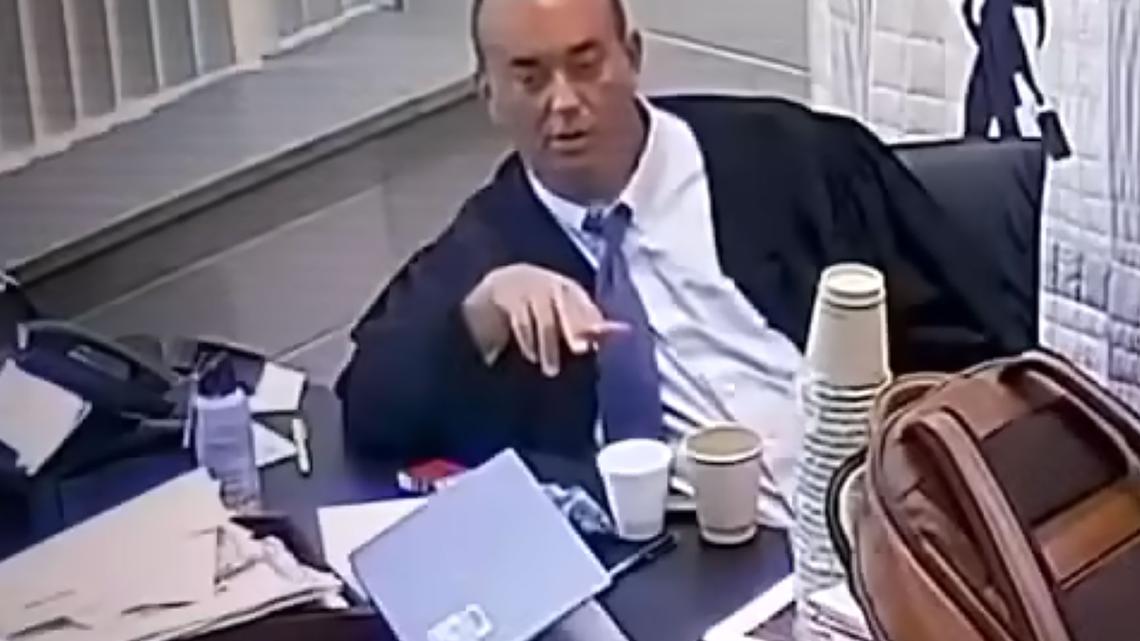 Kevin Mullins' Murder Caught on Security Cameras in His Judge's Chambers 