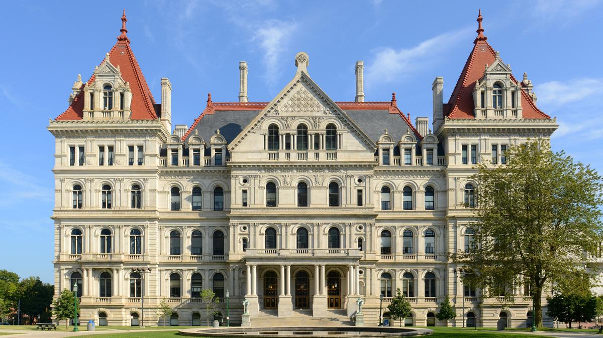 A view of the New York State Capitol, Albany, New York. (Dreamstime/TNS)