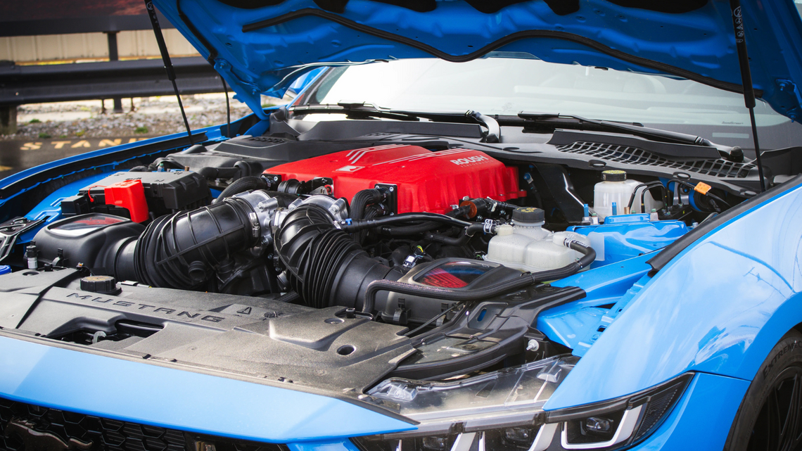 Roush's 810-HP Mustang Kit Undercuts Ford's $100,000 Dark Horse SC 