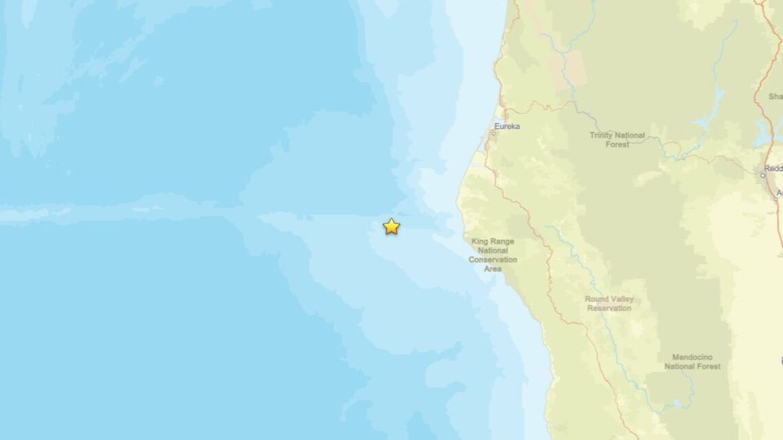 July 26: Earthquake measuring 2.8 shakes region close to Petrolia, CA 