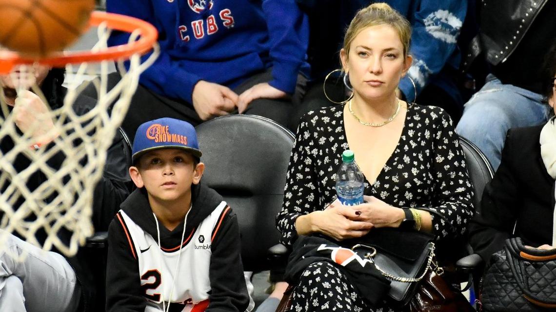 Bingham Hawn Bellamy and Kate Hudson in 2019Getty
