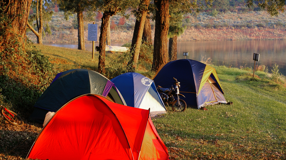 Column: Maybe you have to be a little nuts to love tent camping