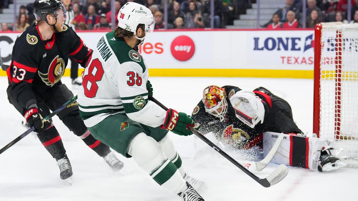 Wild put together a winning streak by thumping Senators 4-1 