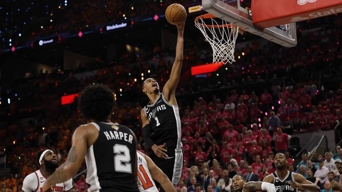  Spurs star center Victor Wembanyama is arguably already the face of the NBA. | Geoff Burke-Imagn Images 