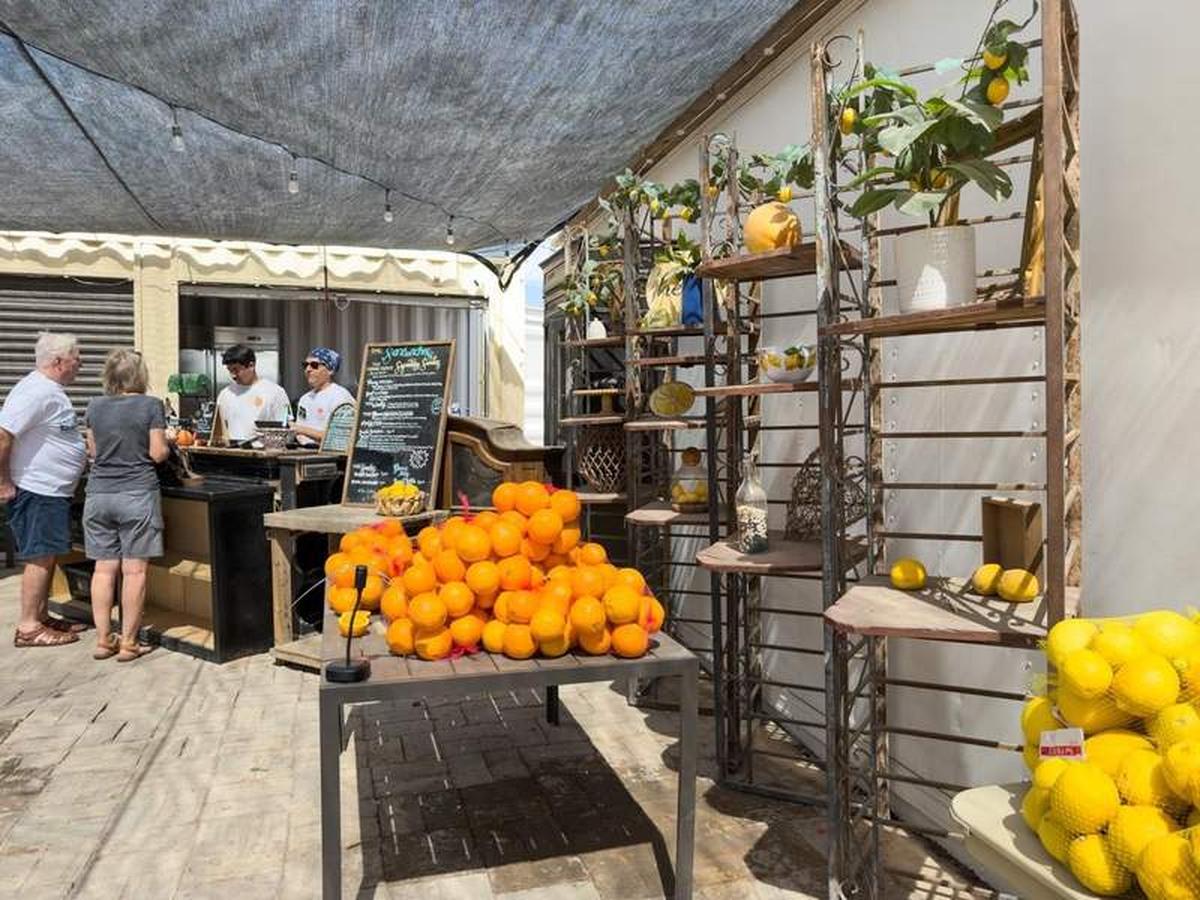  Lunch at The Lemon Grove pairs orchard charm with a relaxed break in the day. Photo credit: Julie Diebolt Price 