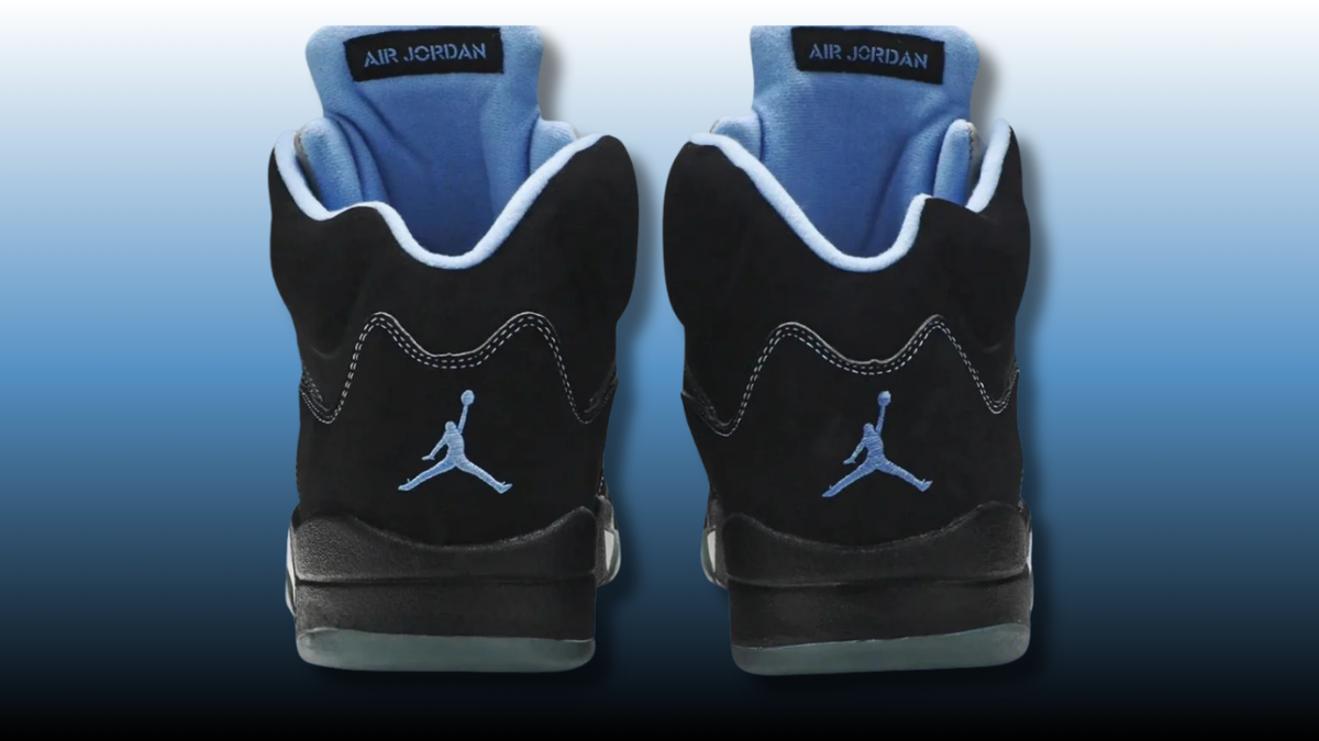  Air Jordan 5 Black University Blue 2006 Sneakerbardetroit