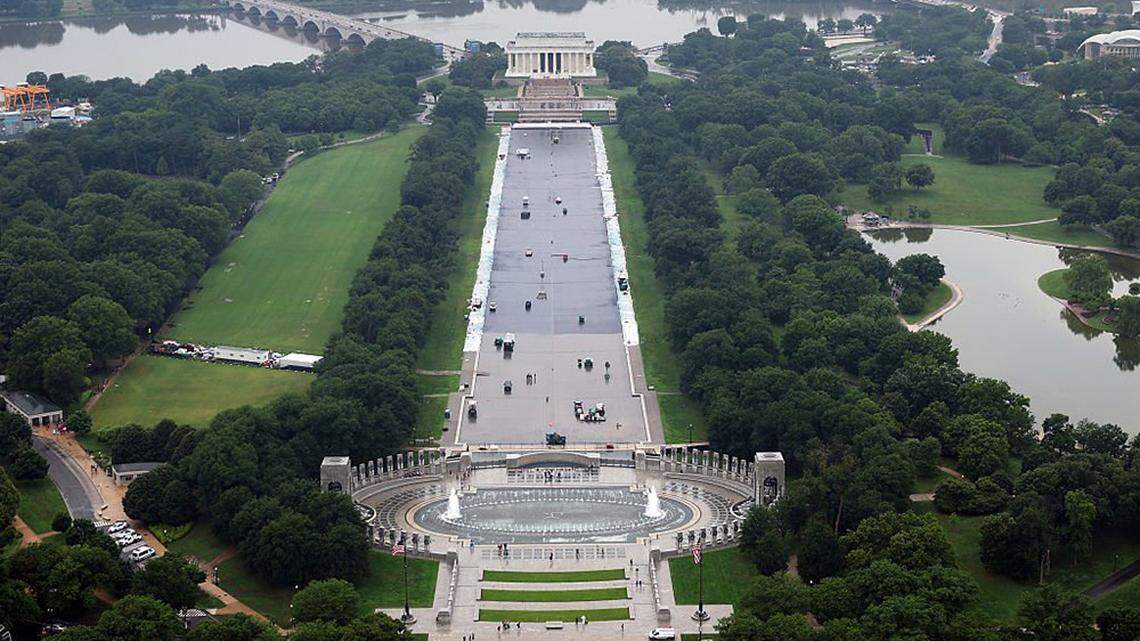 National Park Service entrance fees funding Trump's DC projects
